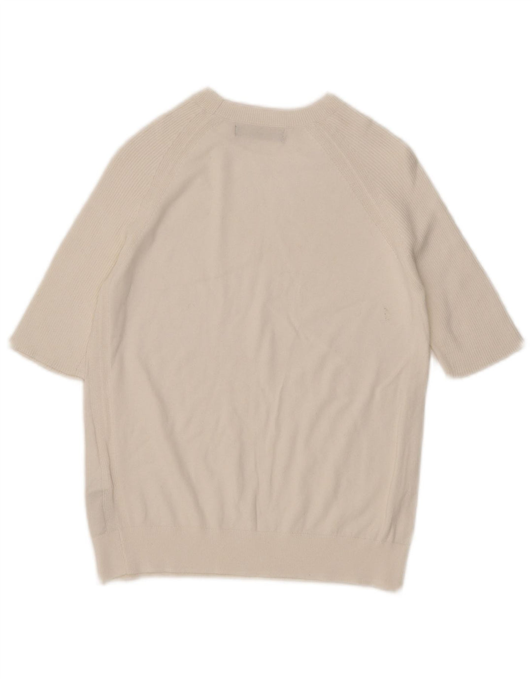 Marks & Spencer Damski sweter z dekoltem w łódkę, UK 10, mały, biały