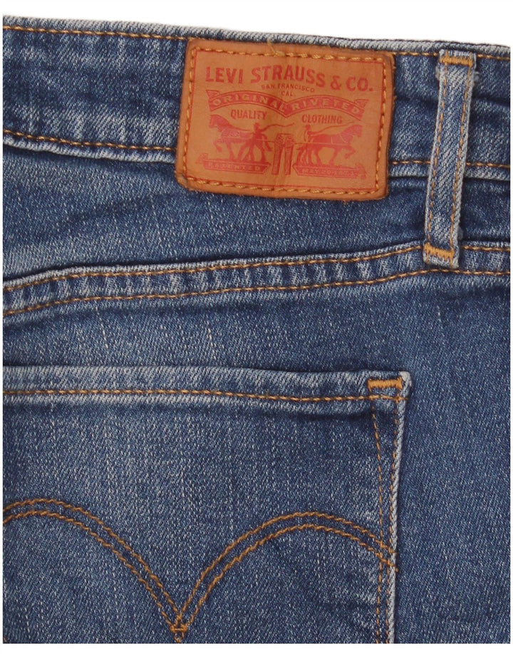 Damskie jeansy Levi's 712 Slim W28 L31 Niebieskie