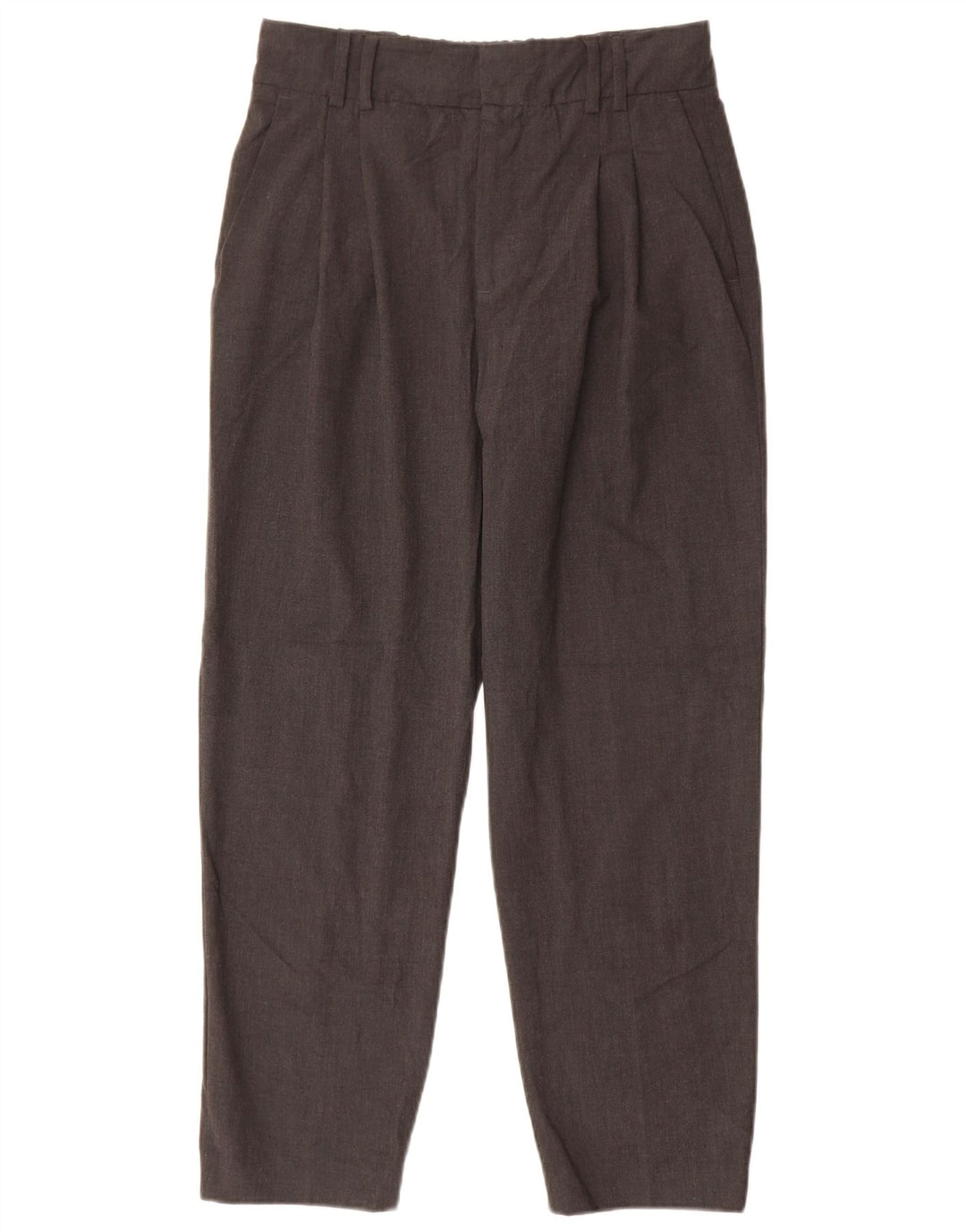 Spodnie damskie Zara Pegged Chino EU 36 Small W26 L25 Szary poliester