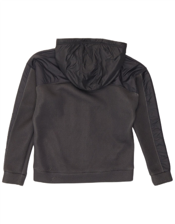 Męski sweter z kapturem i grafiką Under Armour, mały, czarny, w kropki, poliester