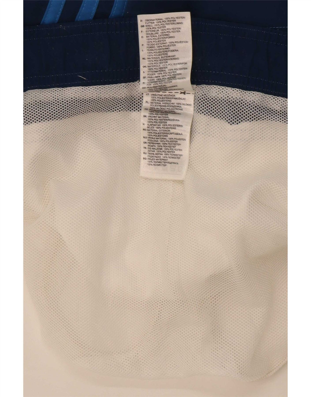 Męskie spodenki kąpielowe Adidas Graphic Medium White Colorblock Poliester