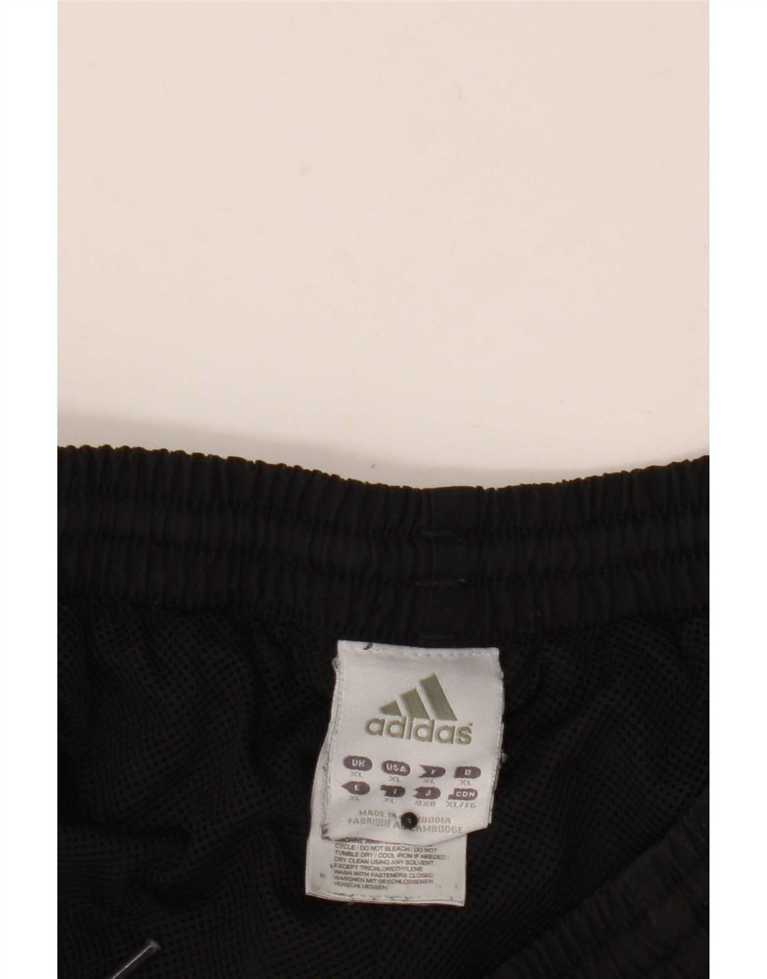 Adidas Męskie spodnie dresowe Joggers XL Czarny poliester