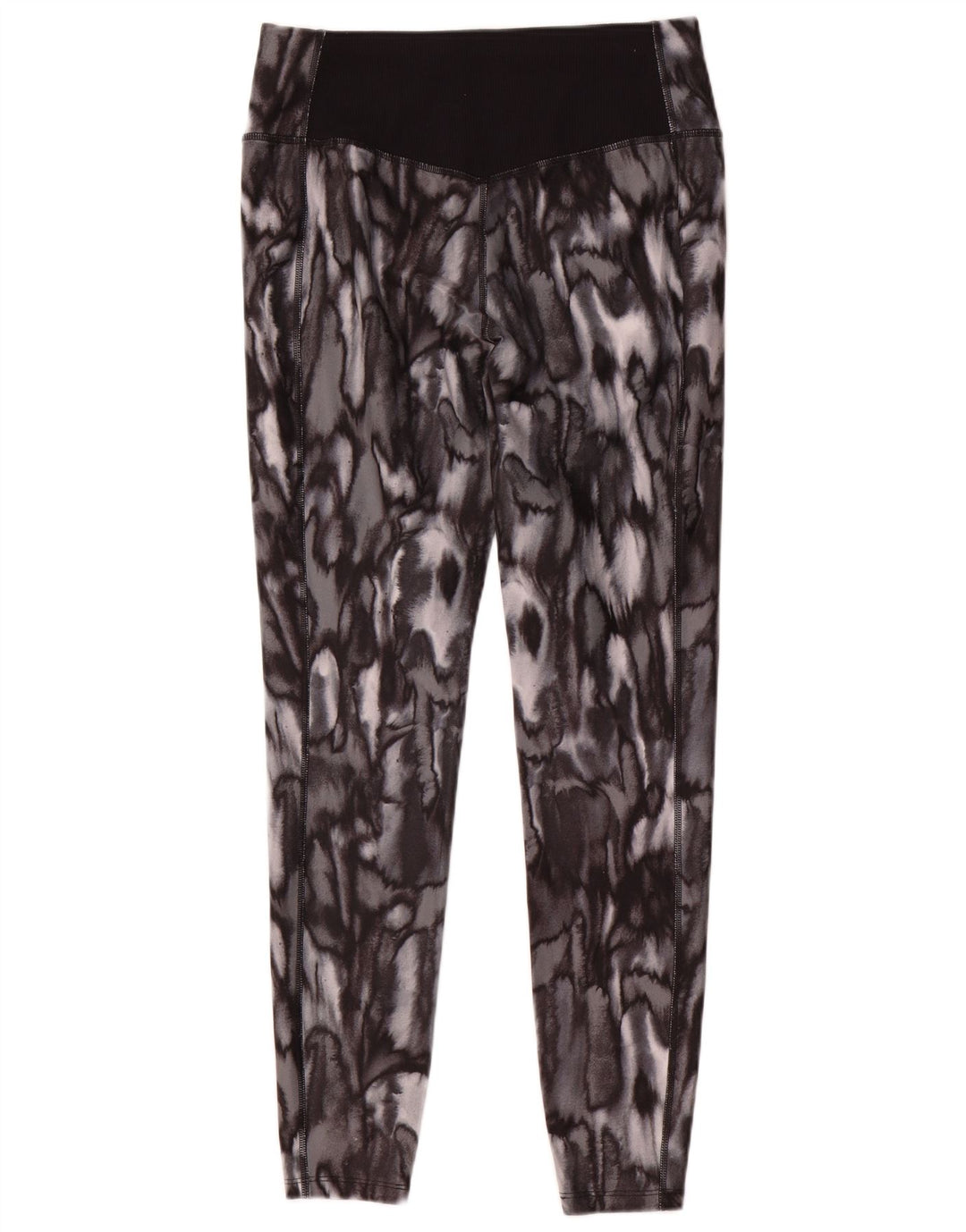 Damskie legginsy Nike Dri Fit UK 14 Średni szary nadruk zwierzęcy