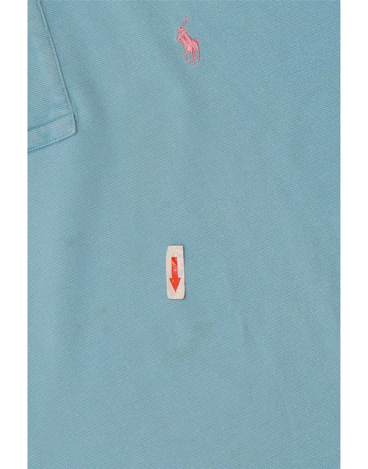 Koszula męska Polo Ralph Lauren, średnia niebieska, bawełniana