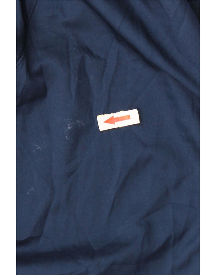 Adidas Męska bluza dresowa UK 40/42 Średni granatowy poliester