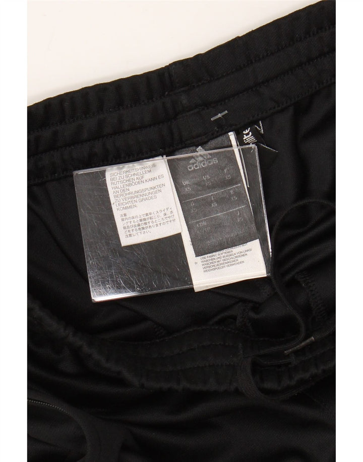 Damskie spodnie dresowe Adidas Climalite UK 6 XS, czarny poliester