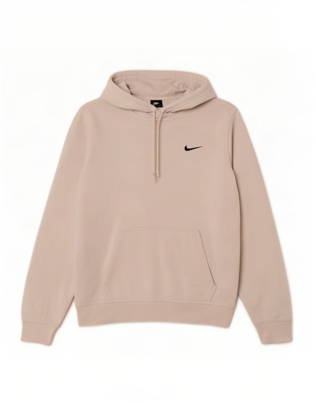Męski sweter z kapturem Nike, mały, szary, bawełniany