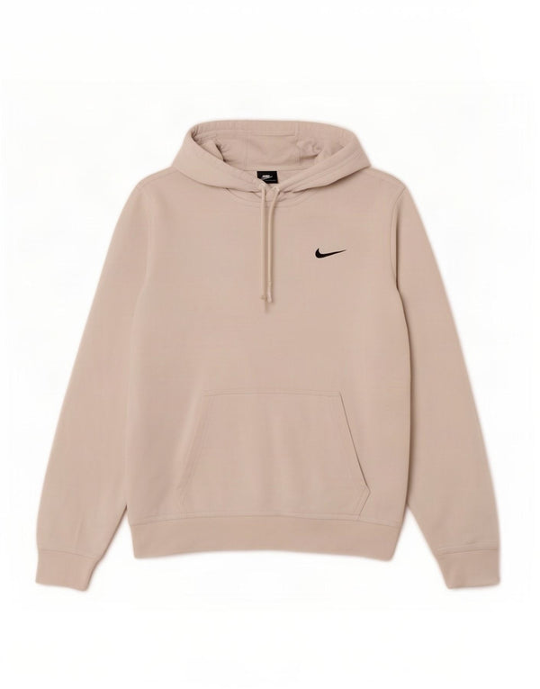 Męski sweter z kapturem Nike, mały, szary, bawełniany