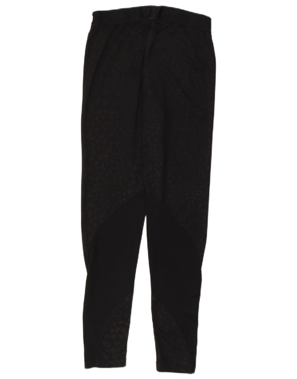 Damskie legginsy Nike Dri Fit Graphic UK 8 Mały czarny nadruk zwierzęcy