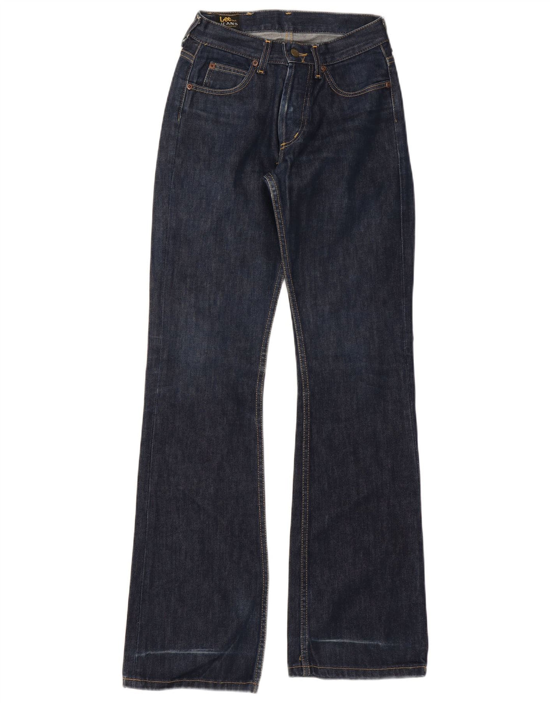 Damskie jeansy LEE Denver Bootcut W28 L34 Granatowe, bawełniane