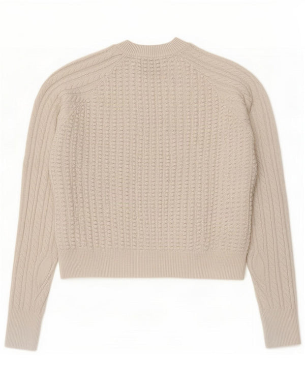 Krótki sweter damski French Connection UK 16 Large White