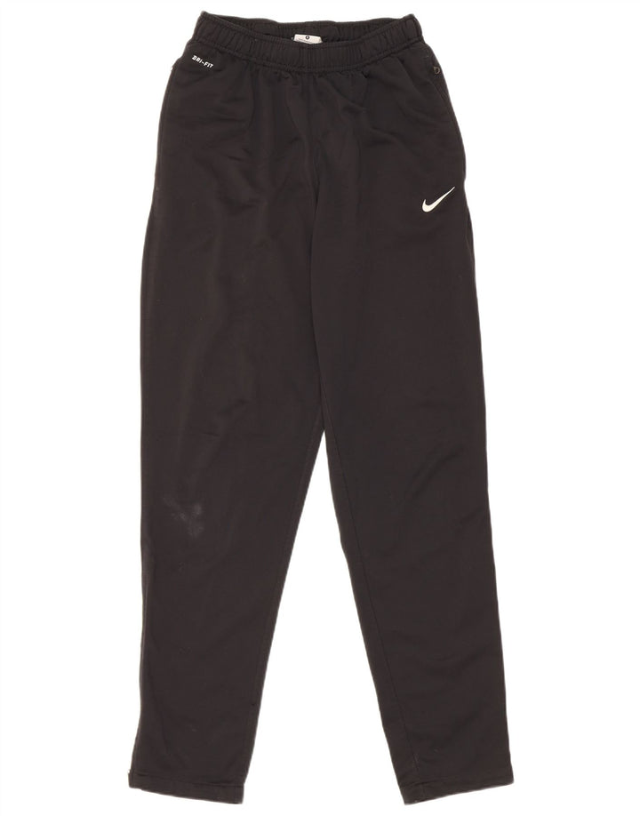 Męskie spodnie dresowe Nike Dri Fit, małe, czarne, poliestrowe