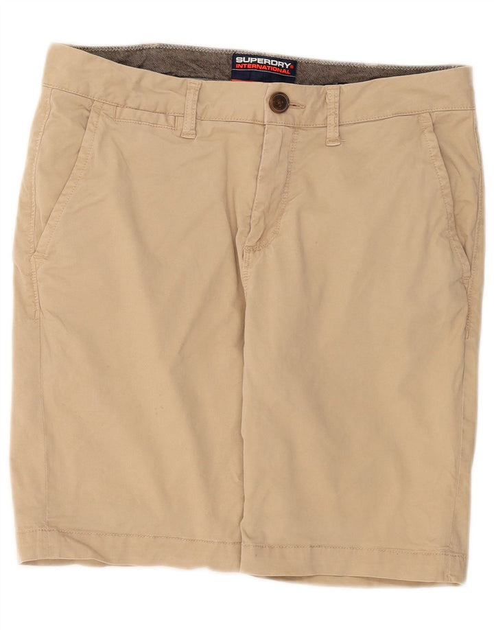 Męskie spodenki Chino Superdry W32 Średni beż, bawełna