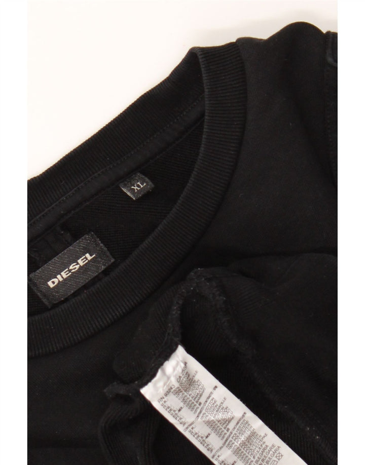 Bluza męska Diesel XL, czarna, bawełniana