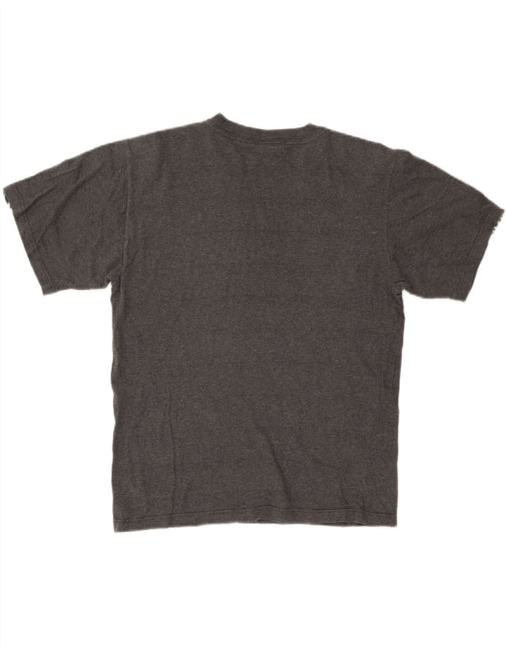 Męski T-shirt Asics, duży, szary, bawełniany