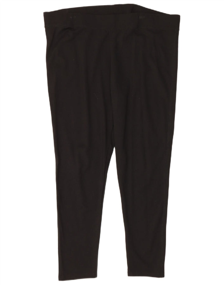 Legginsy damskie Topshop UK 18 XL, czarna wiskoza