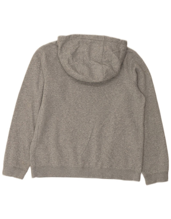 Chłopięcy sweter z kapturem Nike z grafiką 13-14 lat XL, szary, bawełniany