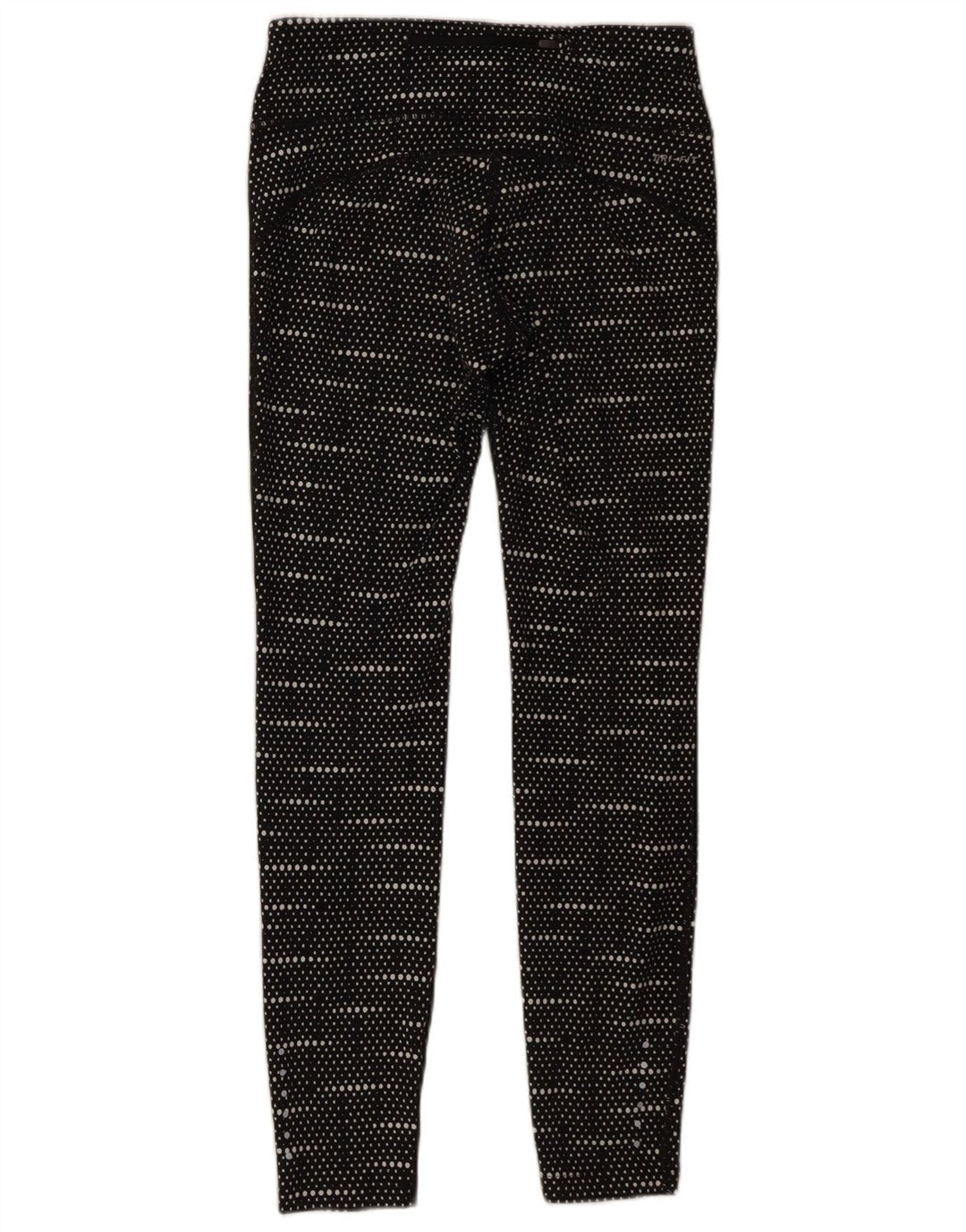 Damskie legginsy Nike Dri Fit UK 10, małe, czarne w cętki