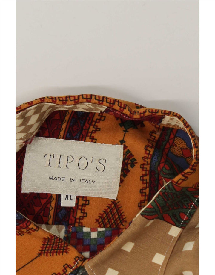 Koszula męska z krótkim rękawem Tipo' S, XL, wielobarwny patchwork