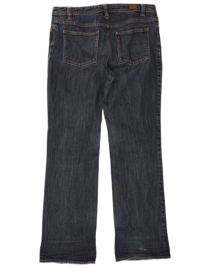 Damskie jeansy Bootcut Hobbs UK 12 Medium W32 L32 Granatowa bawełna