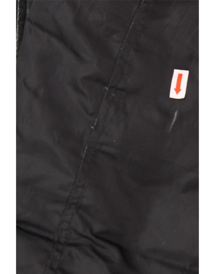 VINTAGE Mens Padded Jacket UK 40 Large Black Nylon Vintage Vintage and Second-Hand Vintage from Messina Hembry 