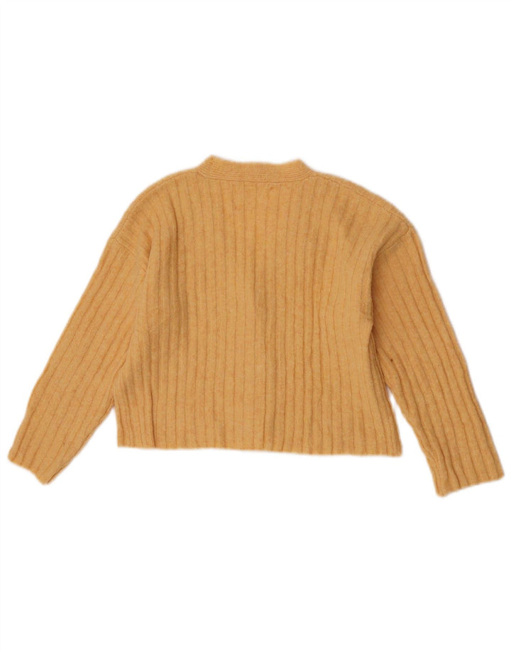Sweter dziewczęcy Zara Cardigan 6-7 lat, żółty
