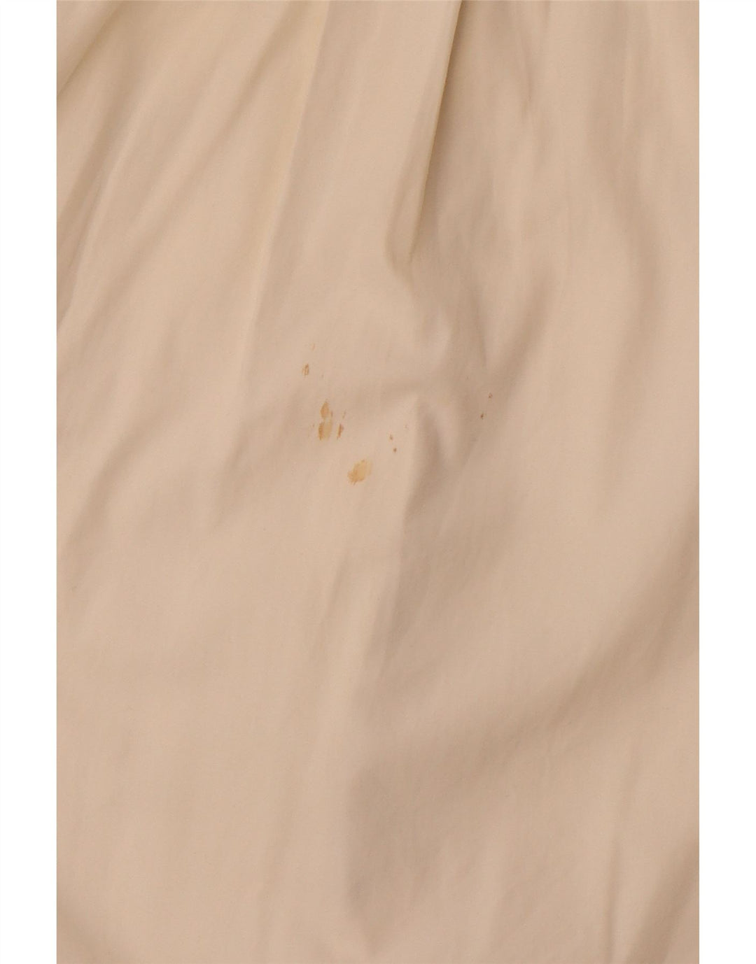 Damska koszula wojskowa BURBERRY bez rękawów, UK 14, duża, złamanej bieli, bawełniana