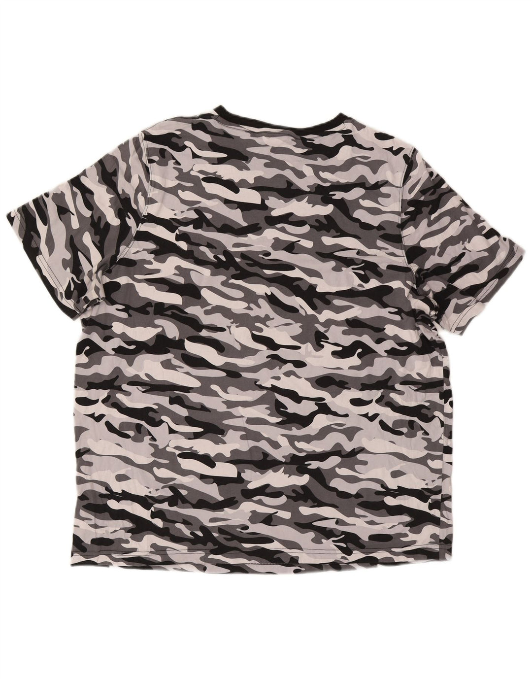 T-shirt męski PUMA Top 2XL Szara bawełna w kamuflażu