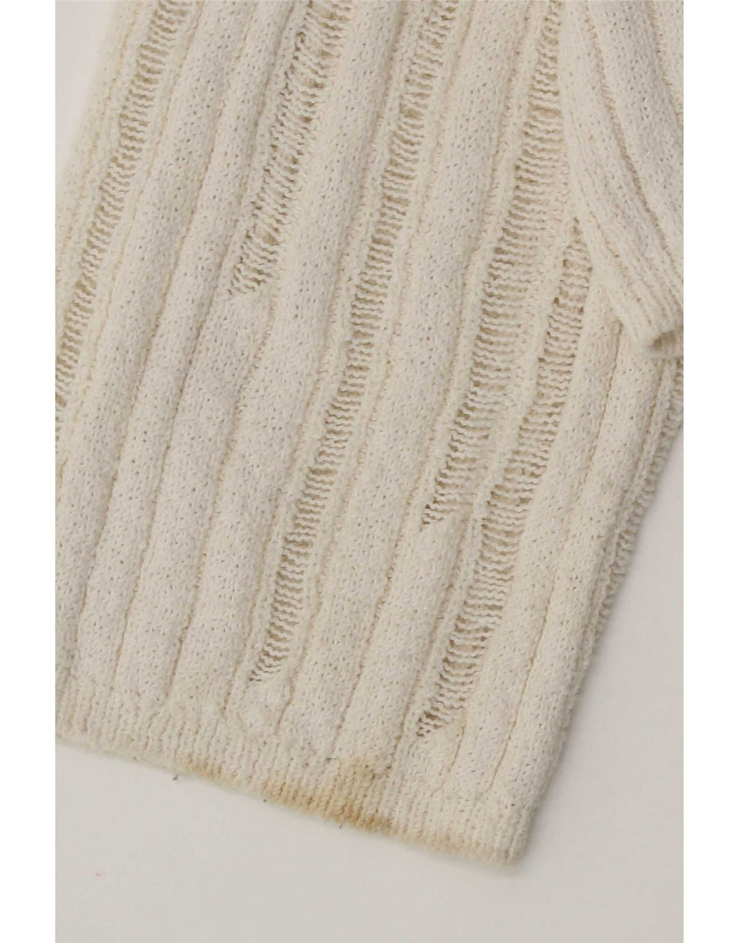 Damski sweter oversize Zara Bolero UK 10, mały, w kolorze złamanej bieli