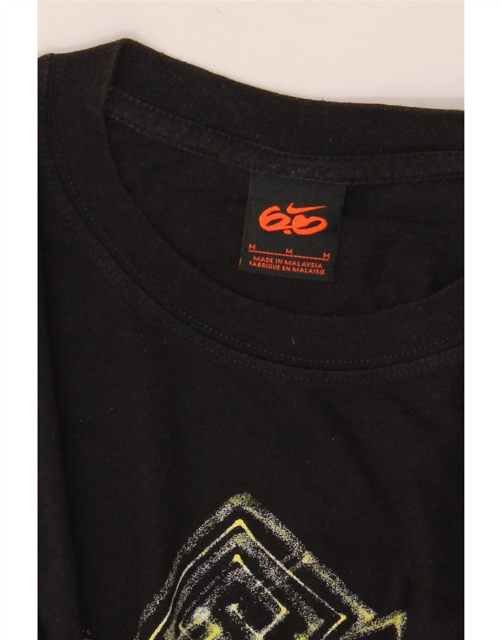 Męski T-shirt NIKE z grafiką, średni czarny