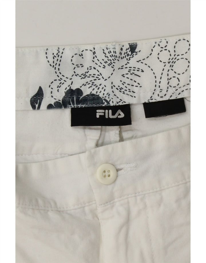 Męskie spodenki Chino Fila W32 Medium White