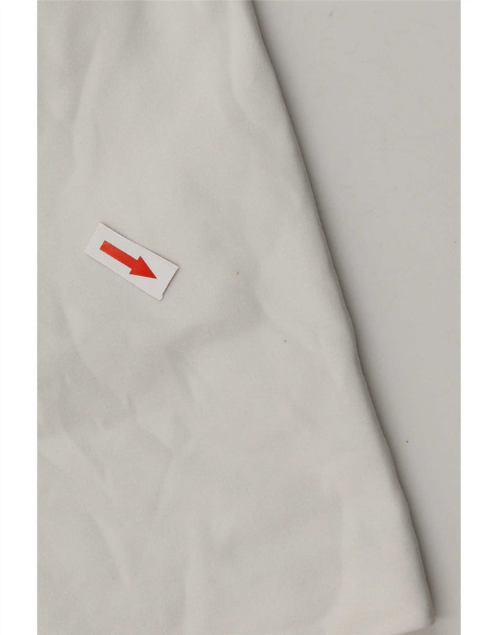 Damskie spodenki chino Zara XS W24, biały poliester