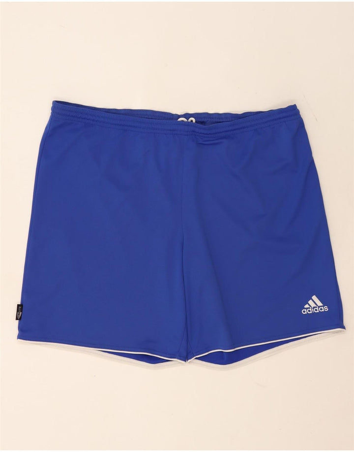 Męskie spodenki sportowe Adidas Climalite XL Niebieski poliester