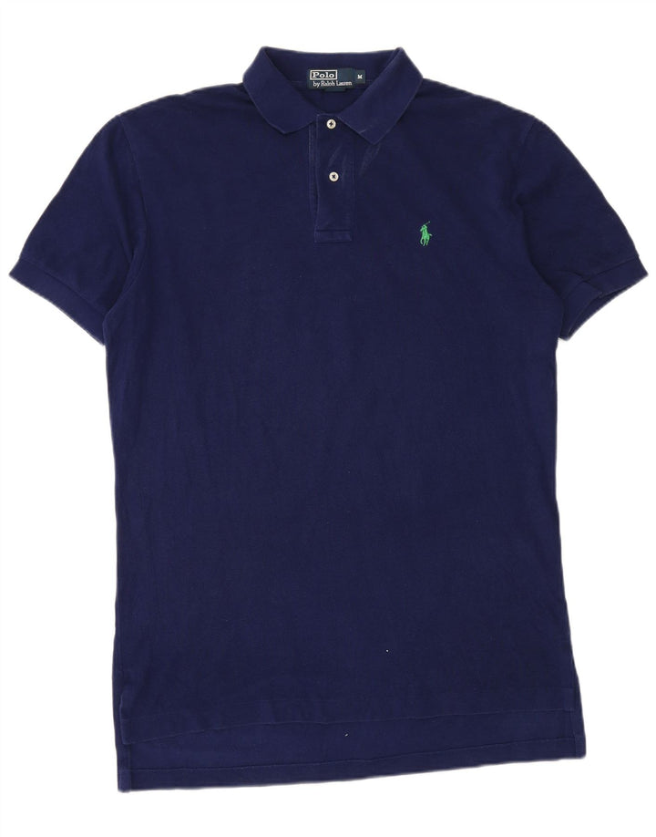 Męska koszulka polo Polo Ralph Lauren, średnia, granatowa, bawełniana