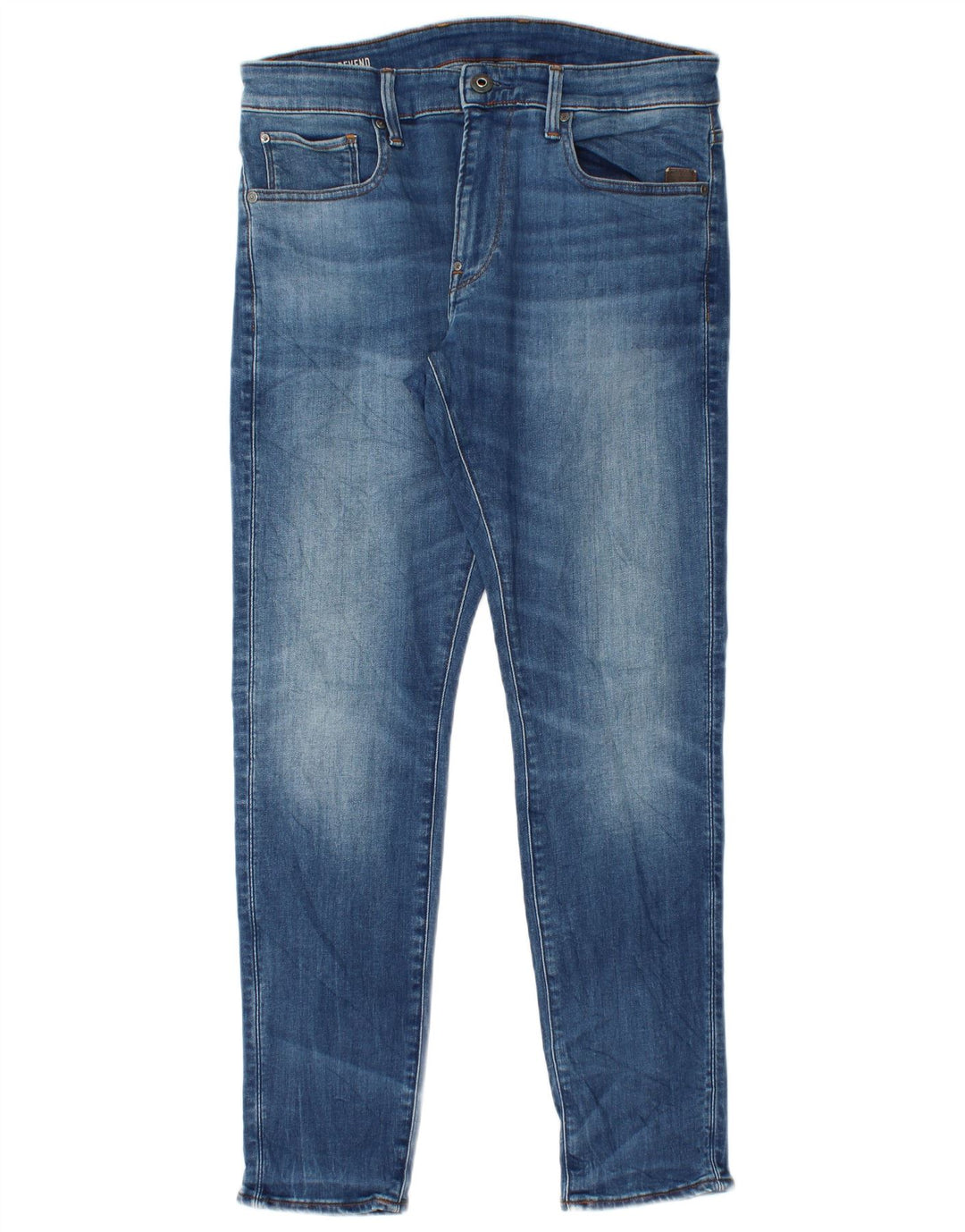 Męskie jeansy Skinny G-Star Revend W31 L30 Niebieska bawełna