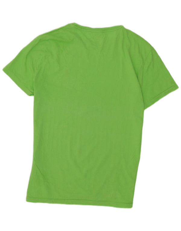 Damska koszulka Polo Ralph Lauren z grafiką Top UK 14 Medium Green