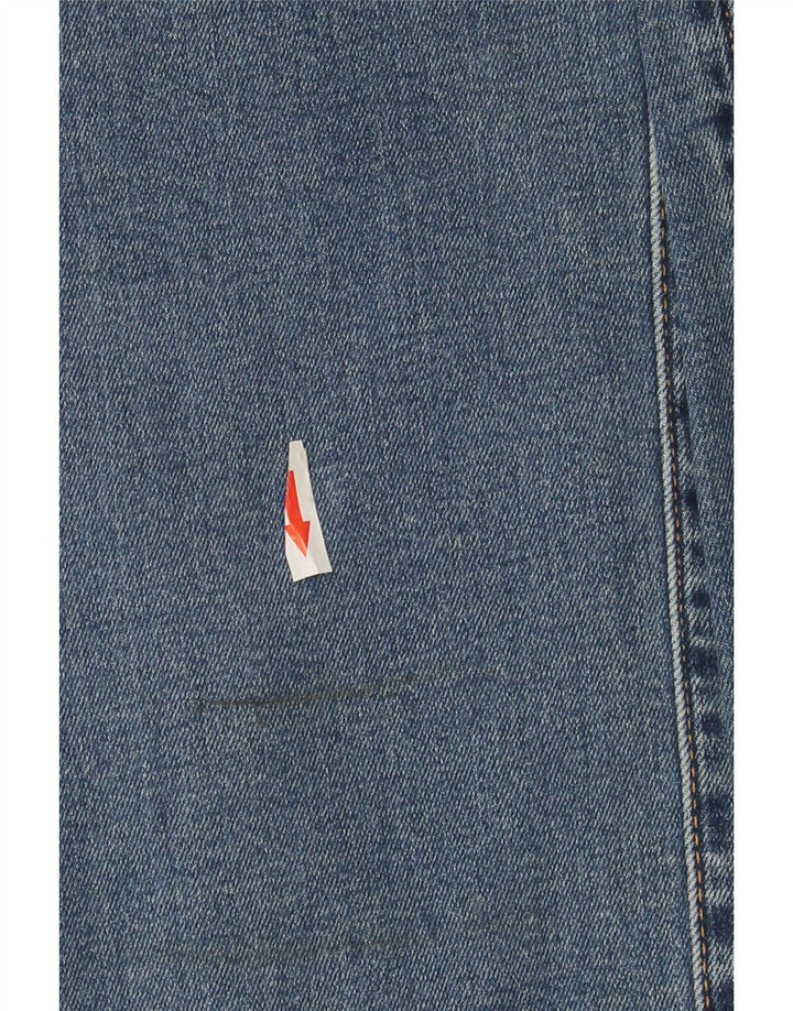 Męskie jeansy Levi's 501 Straight W33 L32 Niebieskie bawełniane