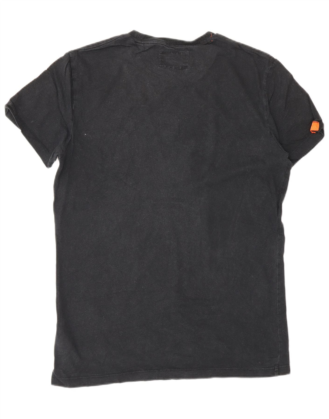 T-shirt męski Superdry, mały, czarny, bawełniany