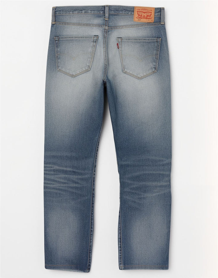 Męskie jeansy Levi's 501 Straight W34 L28 Niebieskie bawełniane