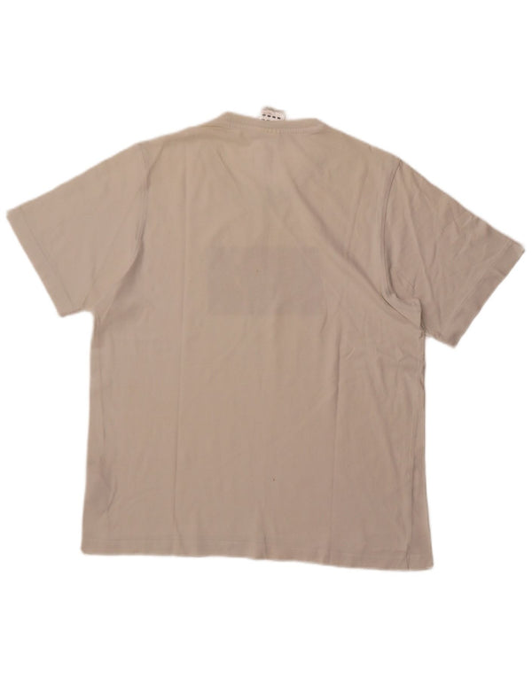 Męska koszulka z grafiką ADIDAS, duża, biała, bawełniana