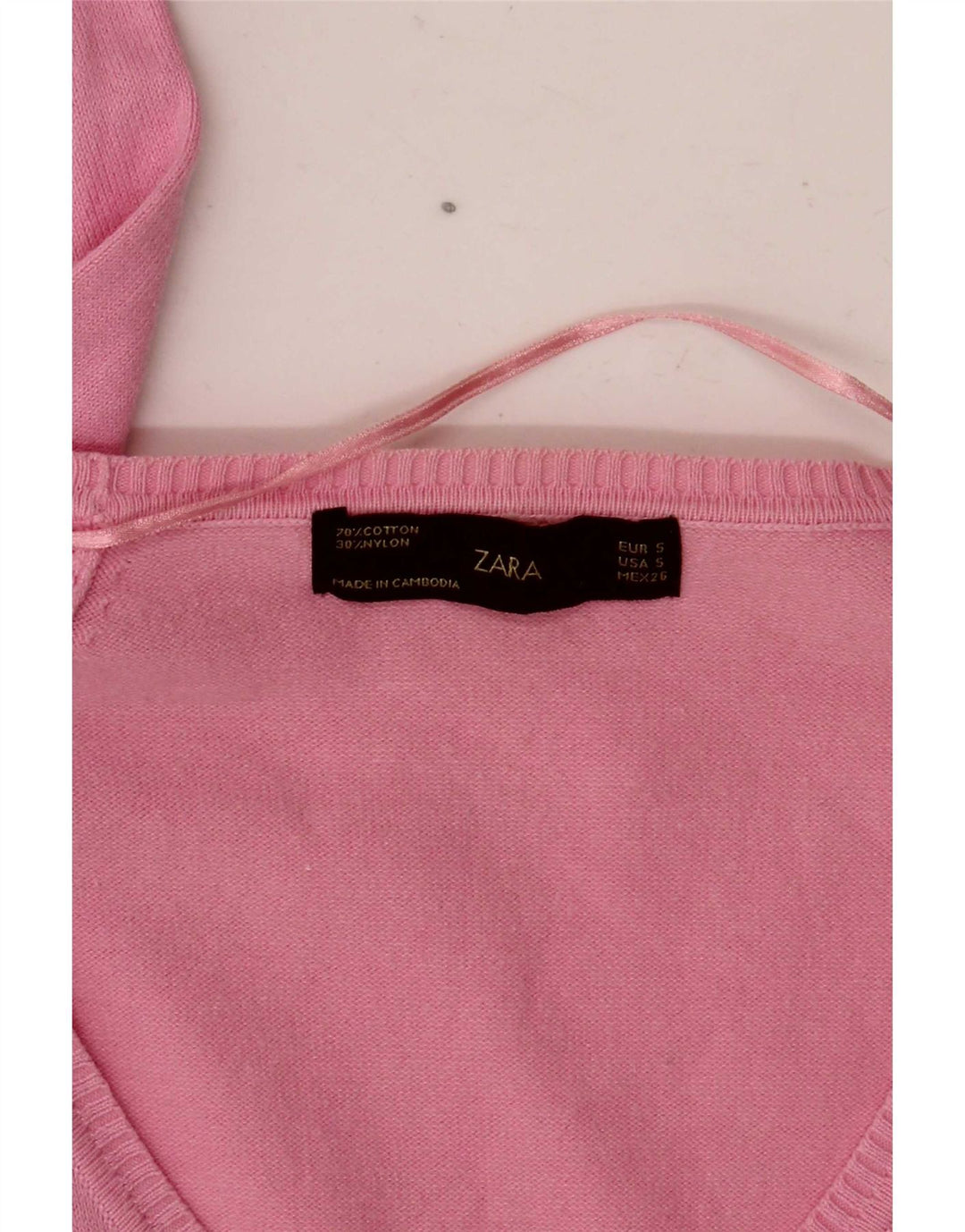 Sweter damski Zara Cardigan UK 10, mały, różowy