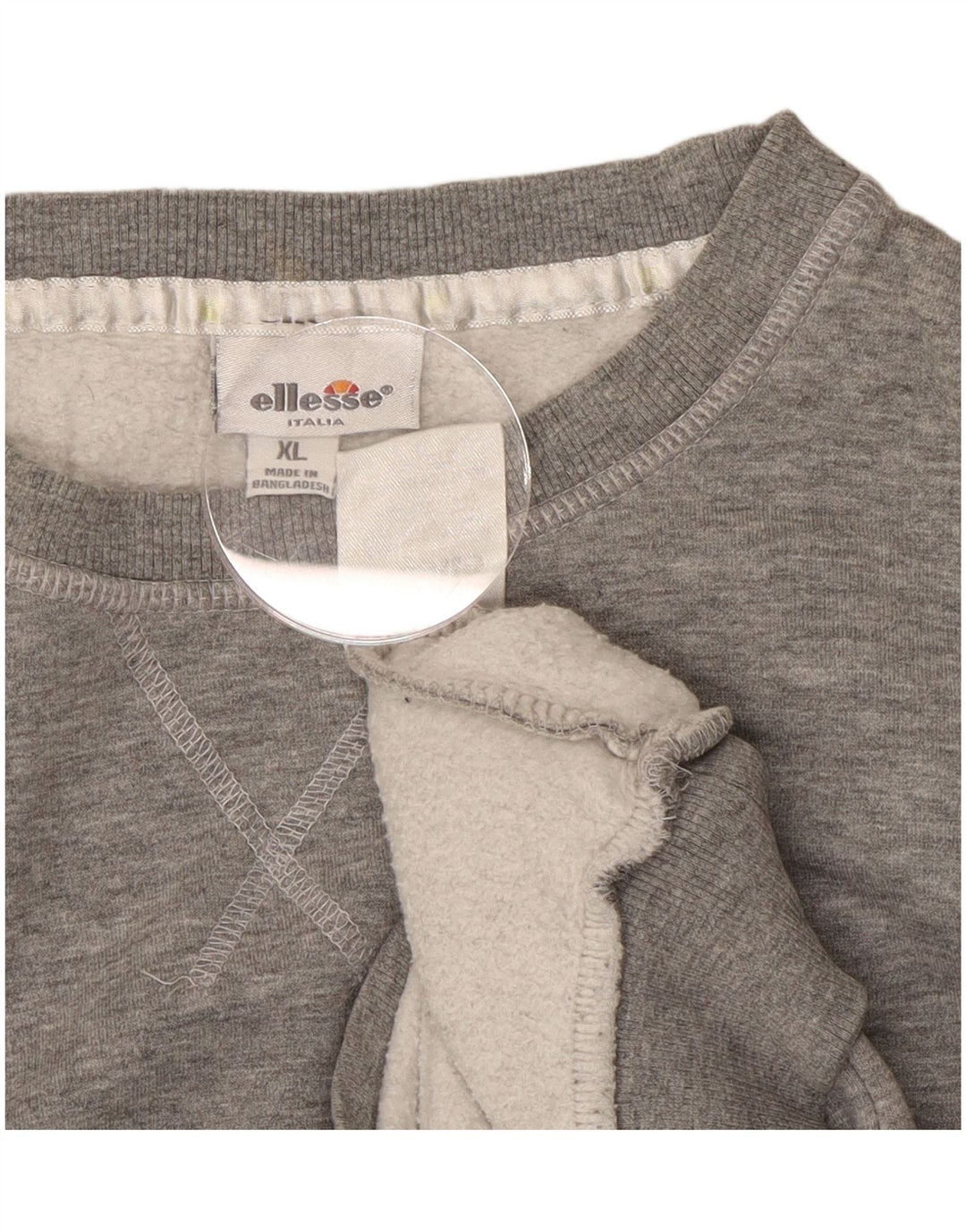 Bluza damska Ellesse UK 18 XL, szara bawełna