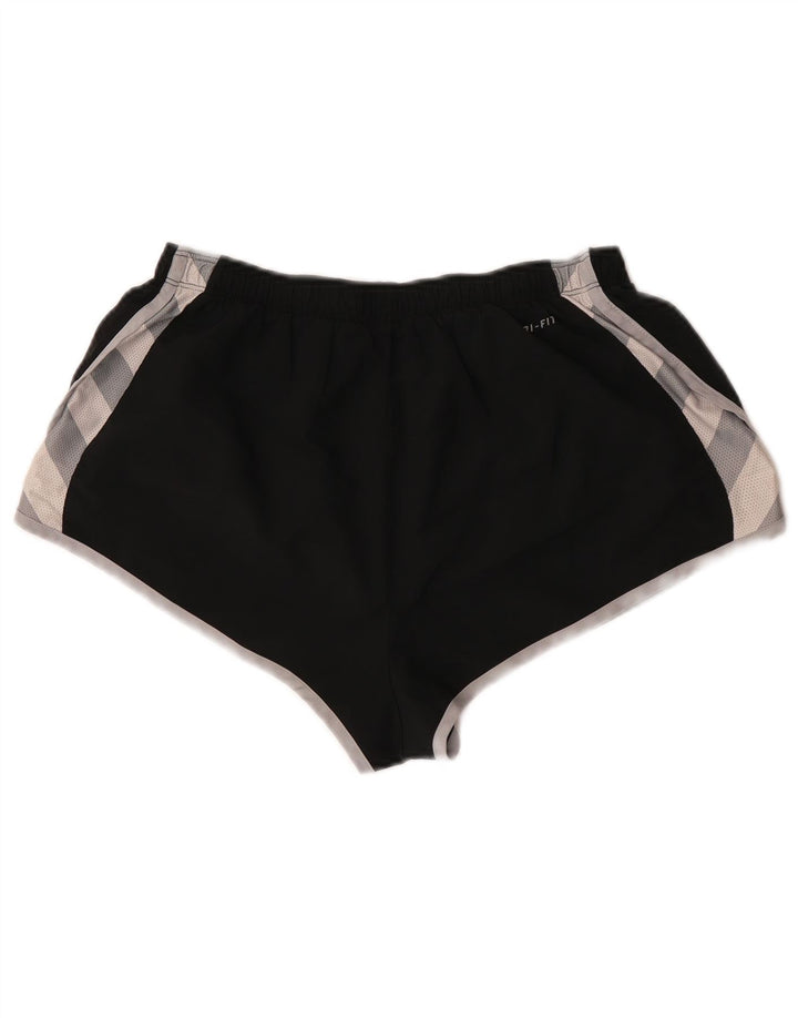 Damskie spodenki sportowe Nike Medium W28 L12 Czarny poliester z blokami kolorów