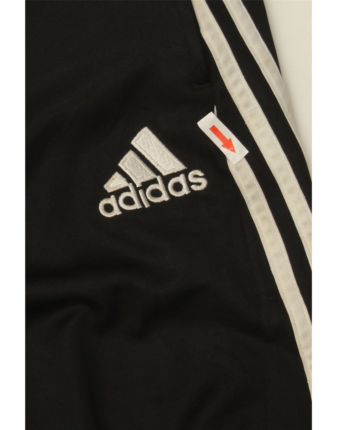Męskie spodnie dresowe Adidas Climalite, duże, czarne, poliestrowe