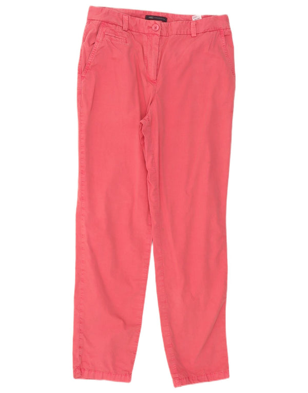 Marks & Spencer Damskie spodnie chino typu slim UK 10 Small W30 L28 Różowa bawełna