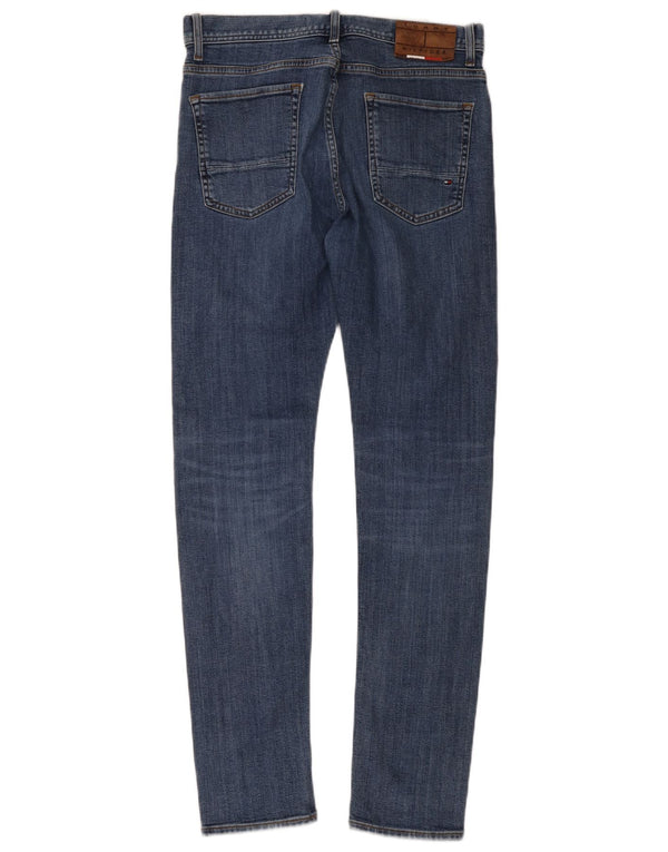 Męskie dżinsy Tommy Hilfiger Bleecker Slim W32 L32 Niebieska bawełna