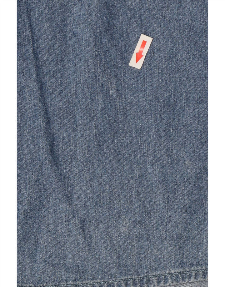 Męska koszula dżinsowa Marlboro Classics 2XL, niebieska, bawełniana