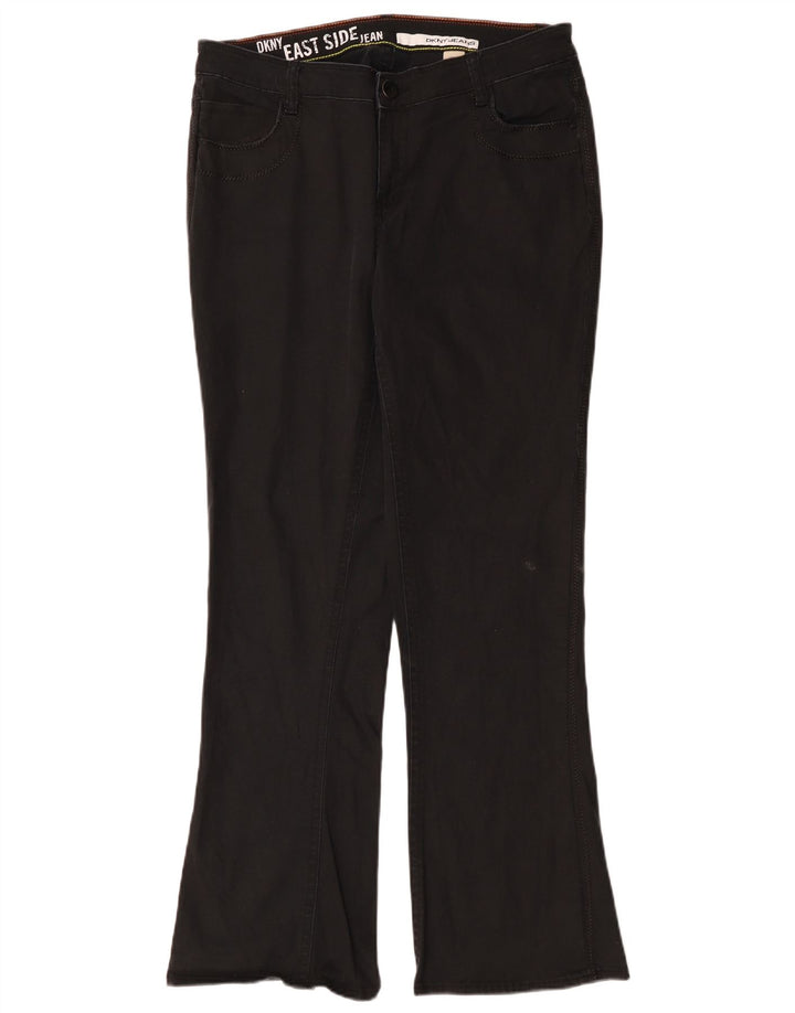 Dżinsy damskie Dkny Bootcut US 16 2XL W32 L31 Czarna bawełna