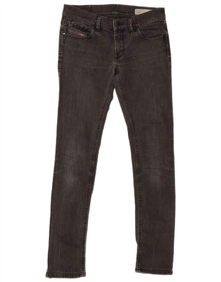 DIESEL Damskie Livy Super Slim Skinny Jeans W28 L32 Szara bawełna