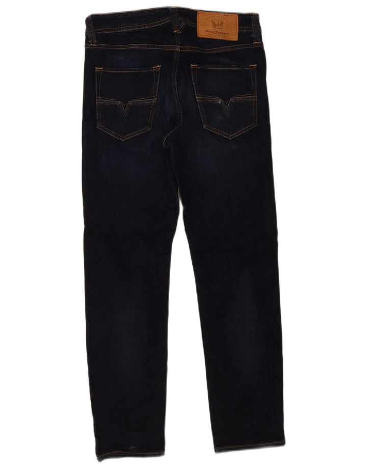 Damskie jeansy Diesel Straight W28 L28 Granatowe